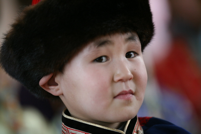 达西道尔吉+9岁+布利亚特蒙古族